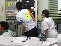消防受信盤操作