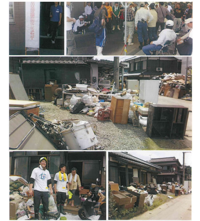 九州北部豪雨災害ボランティア報告 写真1