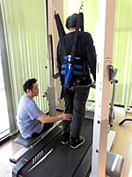 体重免荷トレッドミル(アンウェイシステム)様子1